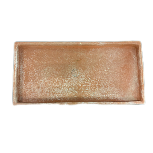 Terracotta Teller rechteckig